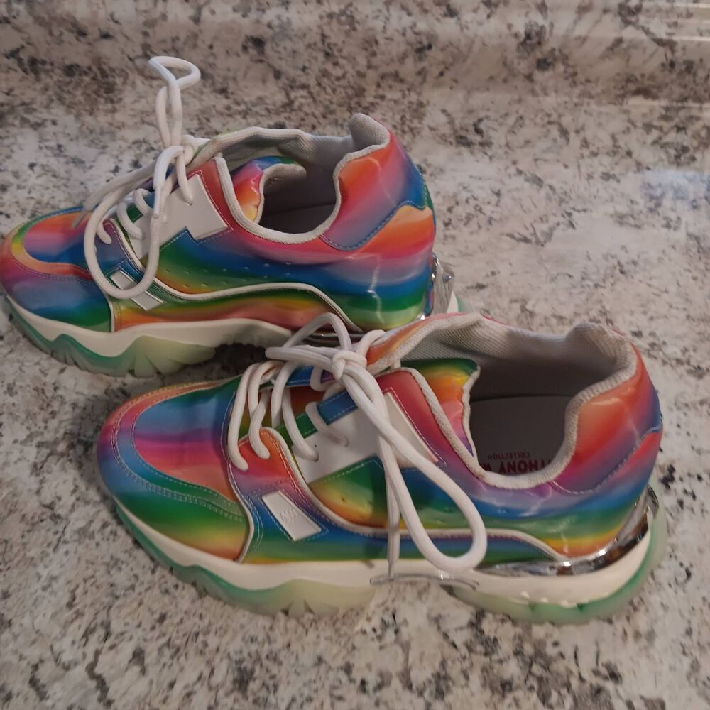 Colorful Women's Platform Sneakers